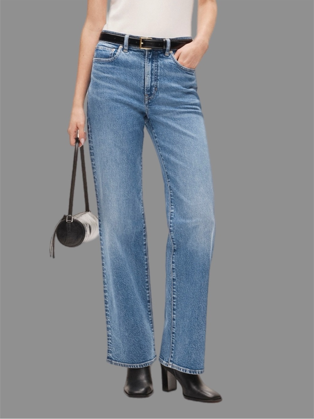 J Crew Jeans Full Length Slim Wide